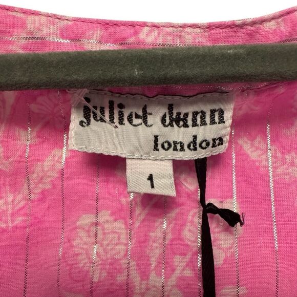 Juliet Dunn Floral Tiered Ruffled Minidress - Picture 9 of 11